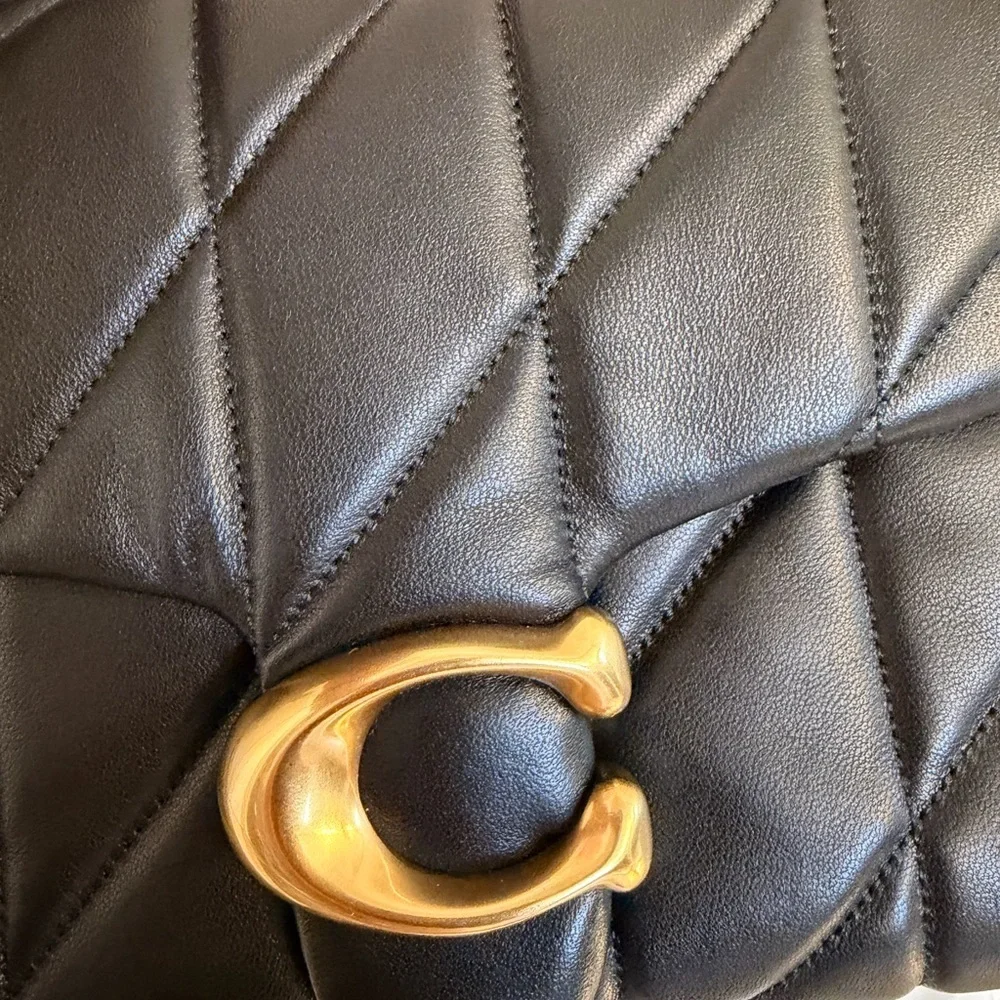 Coach Tabby Top Handle Bag With Quilting